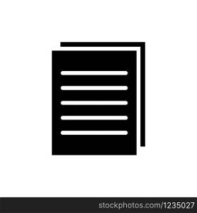 document - billing icon vector design template