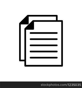 document - billing icon vector design template