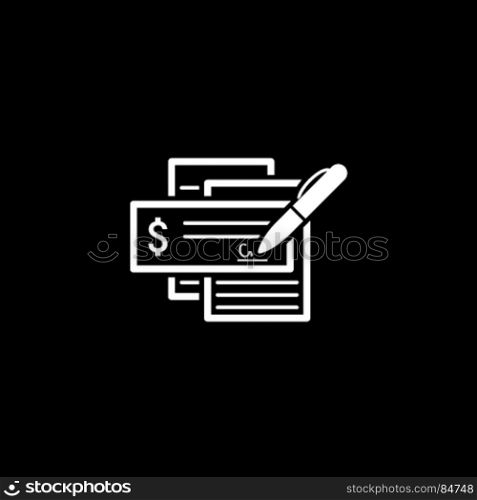 Document Flow Icon. Flat Design.. Document Flow Icon. Business Concept. Flat Design. Isolated Illustration