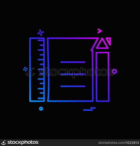 Document icon design vector