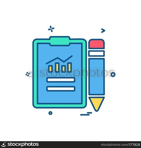 Document icon design vector