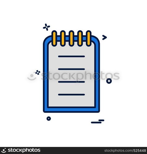 Document icon design vector