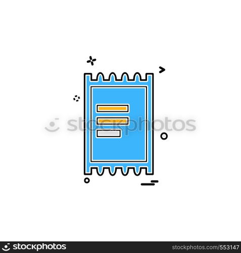 Document icon design vector