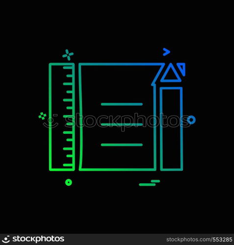 Document icon design vector