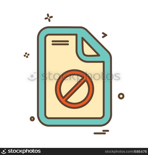 Document icon design vector 