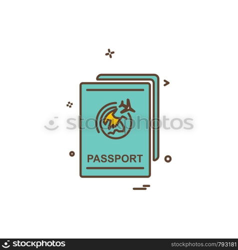 Document icon design vector