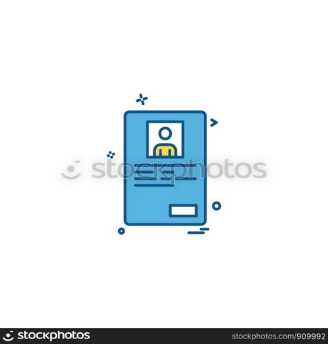 Document icon design vector 