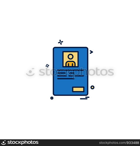 Document icon design vector 