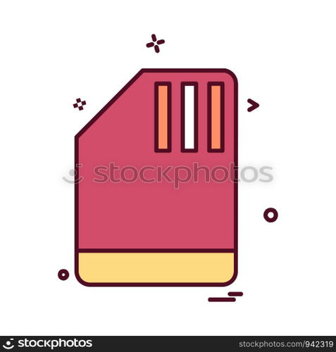 Document icon design vector 