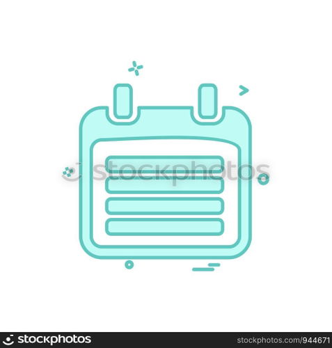Document icon design vector