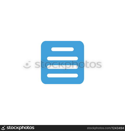 Document icon design vector template