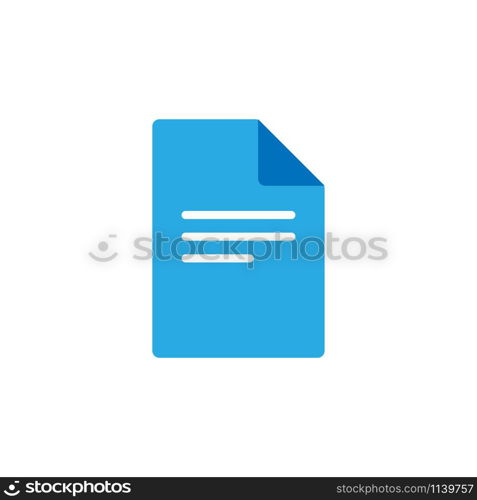 Document icon graphic design template vector isolated. Document icon graphic design template vector