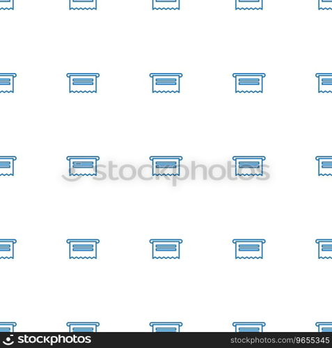 Document icon pattern seamless white background Vector Image