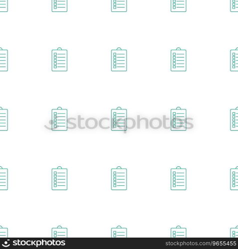 Document icon pattern seamless white background Vector Image