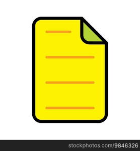 document icon vector
