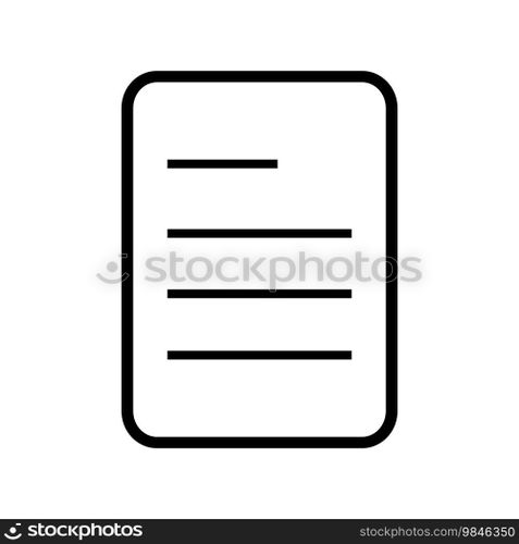 document icon vector