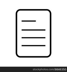 document icon vector