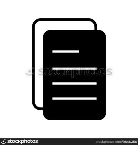 document icon vector