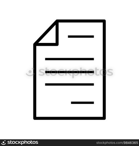 document icon vector