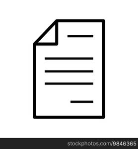 document icon vector