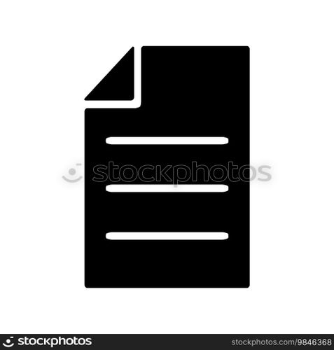 document icon vector