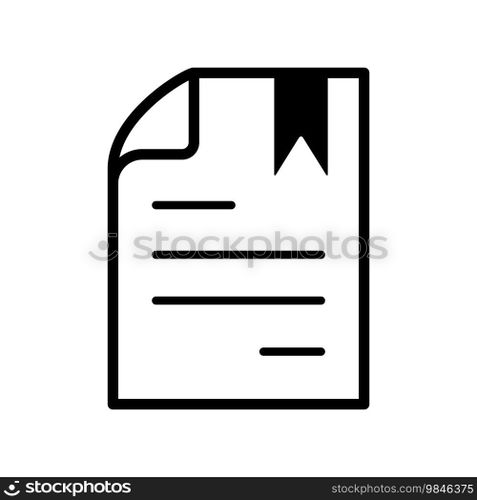 document icon vector