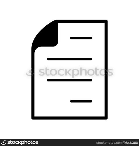 document icon vector