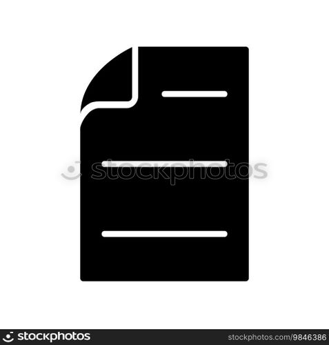 document icon vector
