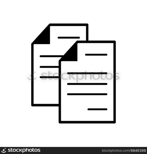 document icon vector