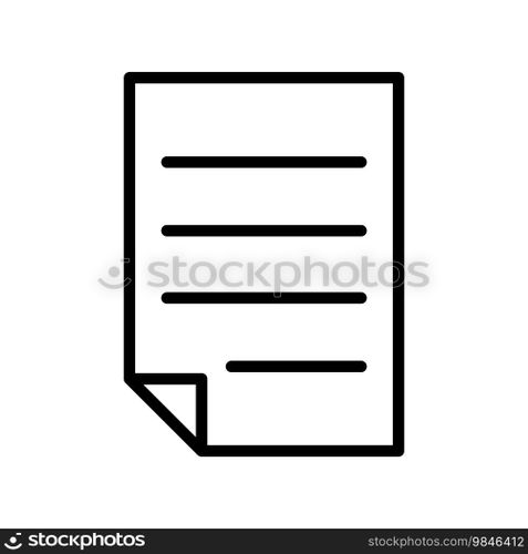 document icon vector