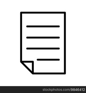 document icon vector