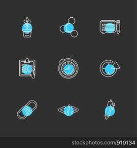 document , sound , multimedia , user interface , pointer , balloons , time , key , menu , mute , sound , speaker , mail , help , star , icon, vector, design,  flat,  collection, style, creative,  icons