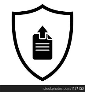 Document upload and shield