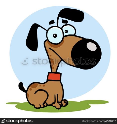 Dog Cartoon Illustration