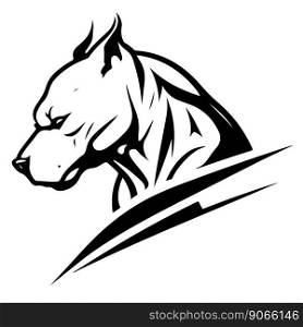 Dog logo icon illustration design vector template. Vector illustration. Dog logo icon illustration design vector template