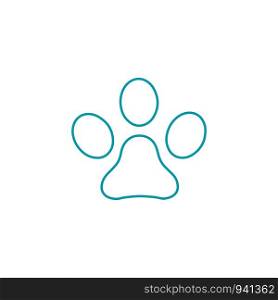 Dog Logo Line design concept vector icon element isolated - vector. Dog Logo Line design concept vector icon element isolated