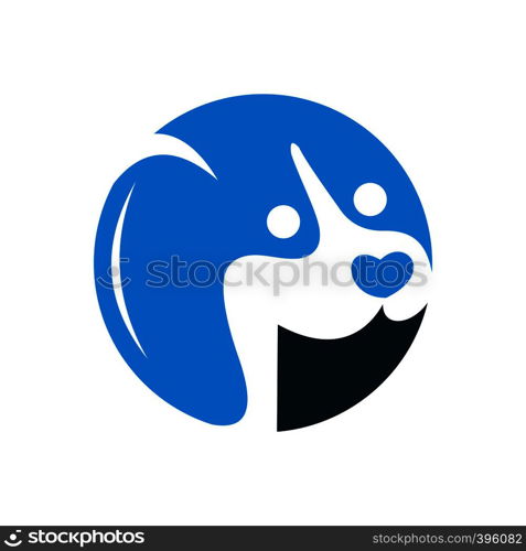 Dog logo template