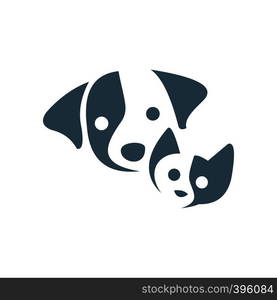 Dog logo template