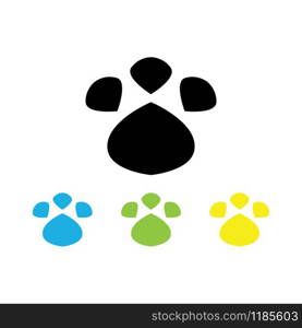 DOG print icon vector logo template