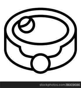 Dog ring bell icon outline vector. Pet toy. Store shop. Dog ring bell icon outline vector. Pet toy