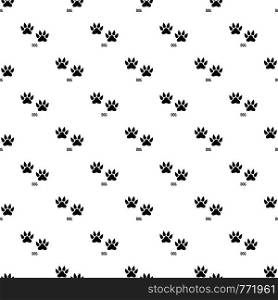 Dog step pattern seamless vector repeat geometric for any web design. Dog step pattern seamless vector