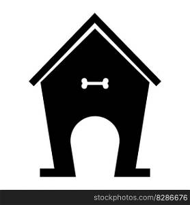 Doghouse, Dog Kennel icon vector illustration symbol design