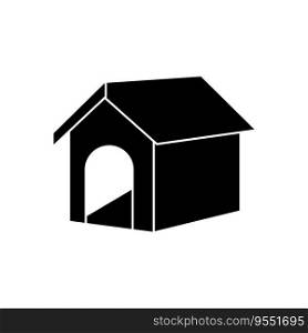 Doghouse, Dog Kennel icon vector illustration symbol design