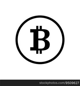 dollar and bitcoin icon vector template illustration logo design