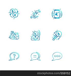 dollar , crypto , axe , corporate , message , chat, key , mobile , currency , icon, vector, design, flat, collection, style, creative, icons