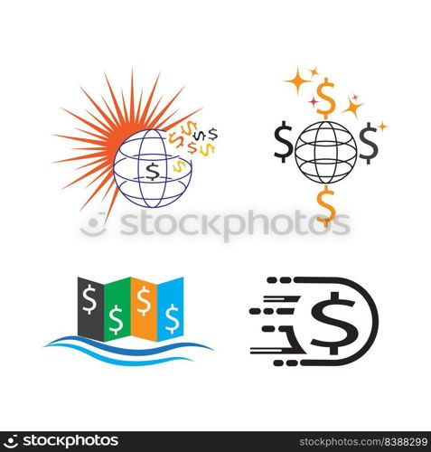  Dollar Logo Template vector symbol nature