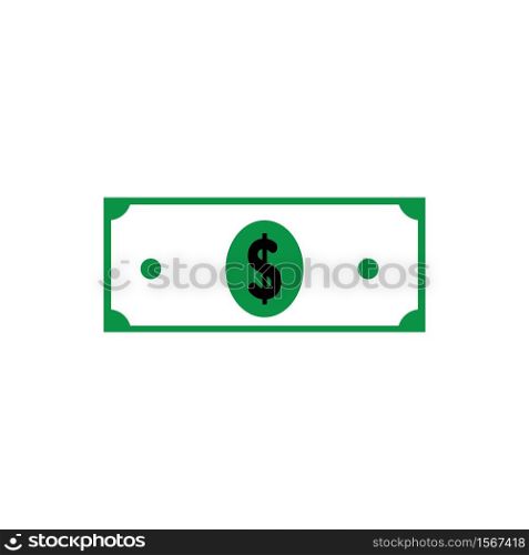 dollar money vector icon illustration design template - vector