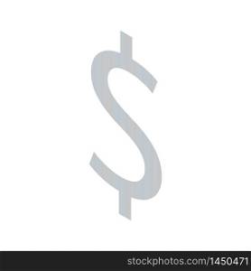 Dollar sign icon. Isometric of dollar sign vector icon for web design isolated on white background. Dollar sign icon, isometric style