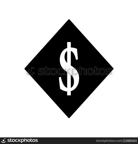 dollar symbol logo vector illustration good image design
