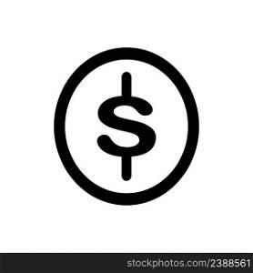dollar symbol logo vector illustration good image design